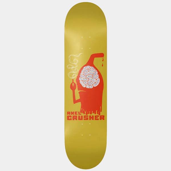 Toy Machine Skateboards Axel Cruysberghs Silowet Deck 8.25"-Black Sheep Skate Shop
