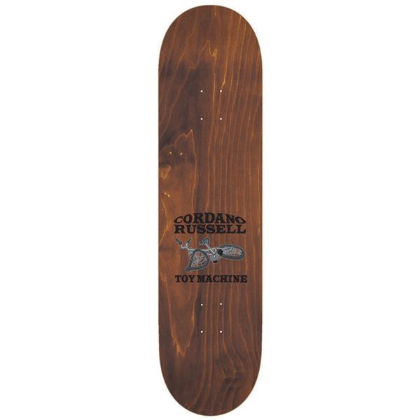 Toy Machine Skateboards Cordano Russell Crash Deck 8.5"-Black Sheep Skate Shop