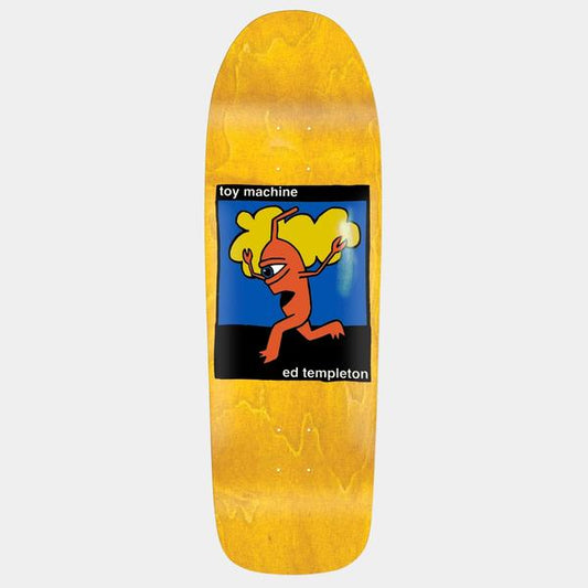 Toy Machine Skateboards Ed Templeton Early Sect Deck 9.5"-Black Sheep Skate Shop