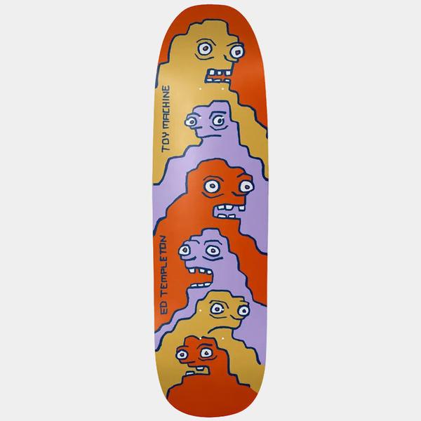 Toy Machine Skateboards Ed Templeton Glob Deck 9.0"-Black Sheep Skate Shop