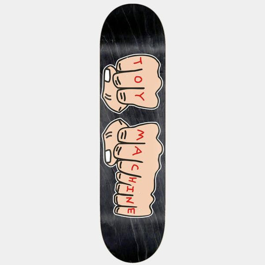 Toy Machine Skateboards Fists Deck 8.25"-Black Sheep Skate Shop