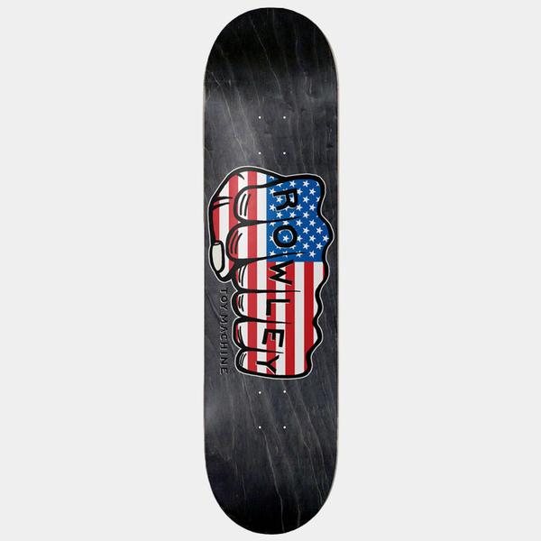 Toy Machine Skateboards Geoff Rowley Old Glory Fist Deck 8.5"-Black Sheep Skate Shop