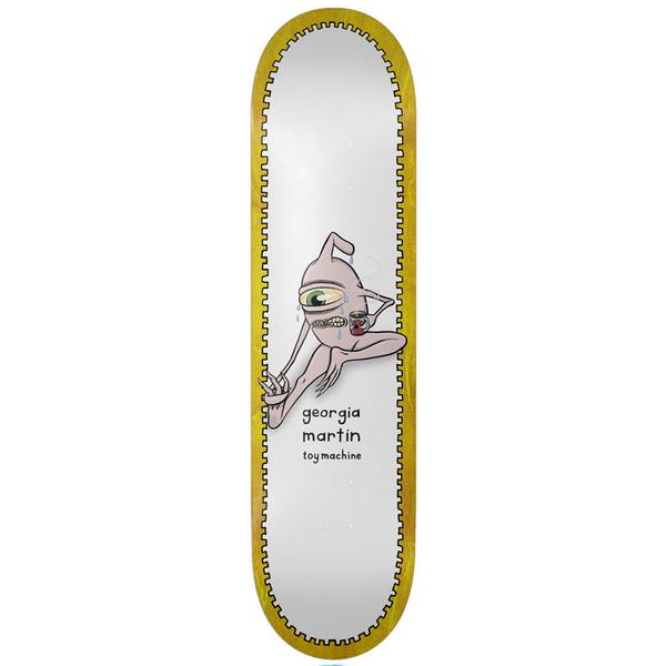 Toy Machine Skateboards Georgia Martin Stretch Deck 8.25"-Black Sheep Skate Shop