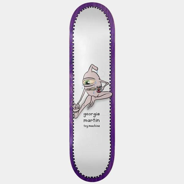 Toy Machine Skateboards Georgia Martin Stretch Deck 8.25"-Black Sheep Skate Shop