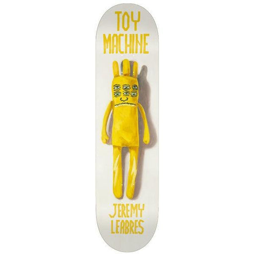 Toy Machine Skateboards Jeremy Leabres Sock Doll Deck 8.13"-Black Sheep Skate Shop