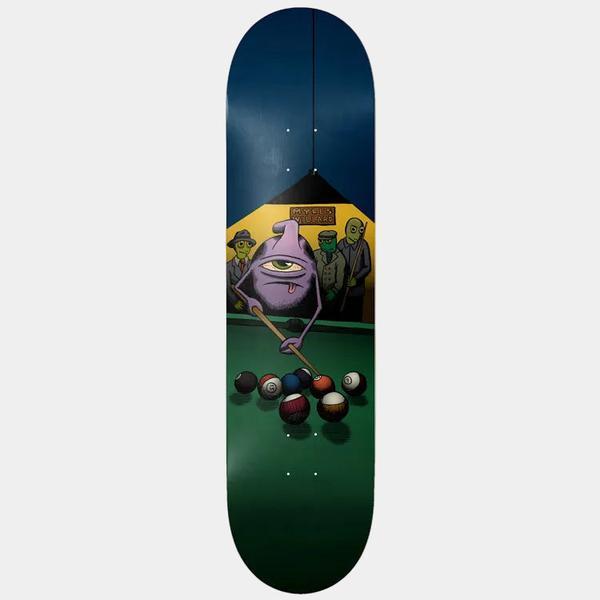 Toy Machine Skateboards Myles Willard Hustler Deck 8.25"-Black Sheep Skate Shop