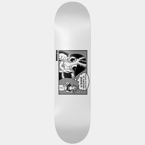Toy Machine Skateboards x Thrasher Magazine Girlfriend Deck 8.25"-Black Sheep Skate Shop