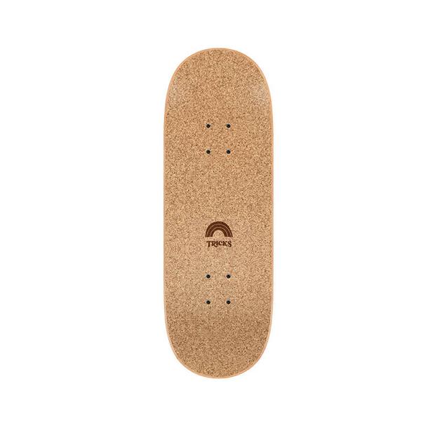 Tricks Skateboards Yin Yang Cork Soft Top Micro Complete 7.87"-Black Sheep Skate Shop
