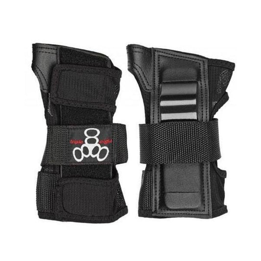 Triple Eight Wristsaver Wrist Guards Black-Black Sheep Skate Shop