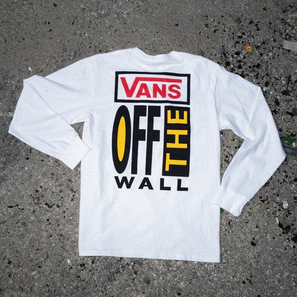 Vans Anthony Van Engelen AVE Off The Wall Long Sleeve T-Shirt-Black Sheep Skate Shop
