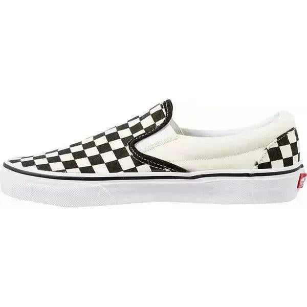 Vans Classic Slip On Black - White - Checkerboard-Black Sheep Skate Shop
