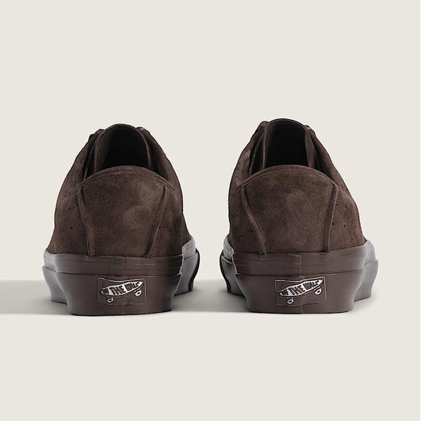 Vans Premium LX SF Moc Low Shoe Dark Brown-Black Sheep Skate Shop