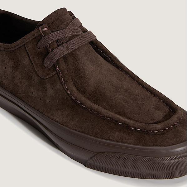 Vans Premium LX SF Moc Low Shoe Dark Brown-Black Sheep Skate Shop