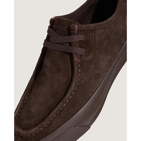 Vans Premium LX SF Moc Low Shoe Dark Brown-Black Sheep Skate Shop