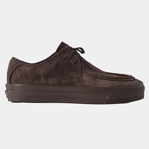 Vans Premium LX SF Moc Low Shoe Dark Brown-Black Sheep Skate Shop