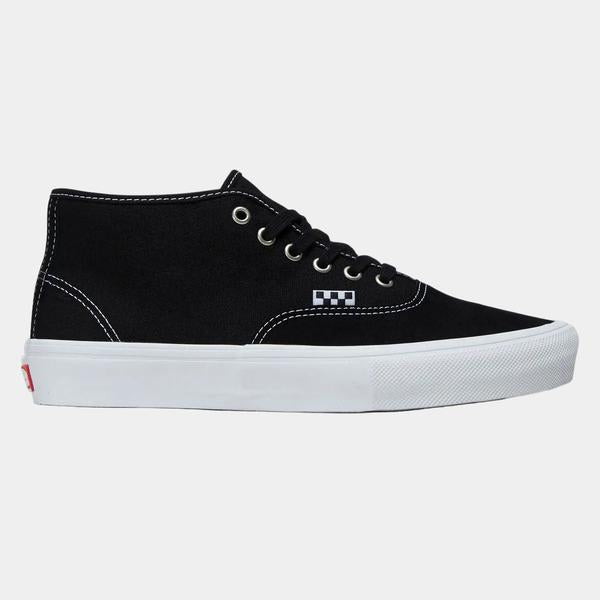 Vans Skate Authentic Mid Black - White-Black Sheep Skate Shop