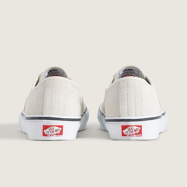 Vans Skate Authentic White - Gunmetal Grey-Black Sheep Skate Shop