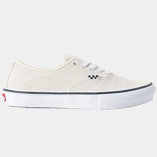 Vans Skate Authentic White - Gunmetal Grey-Black Sheep Skate Shop