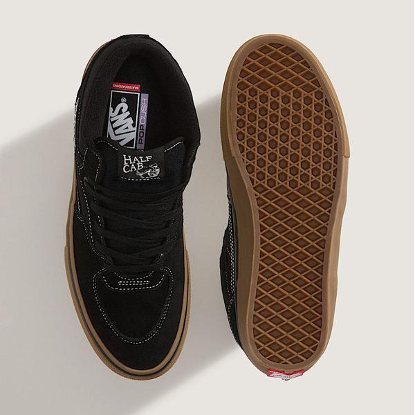 Vans Skate Half Cab Black - Gum - White-Black Sheep Skate Shop