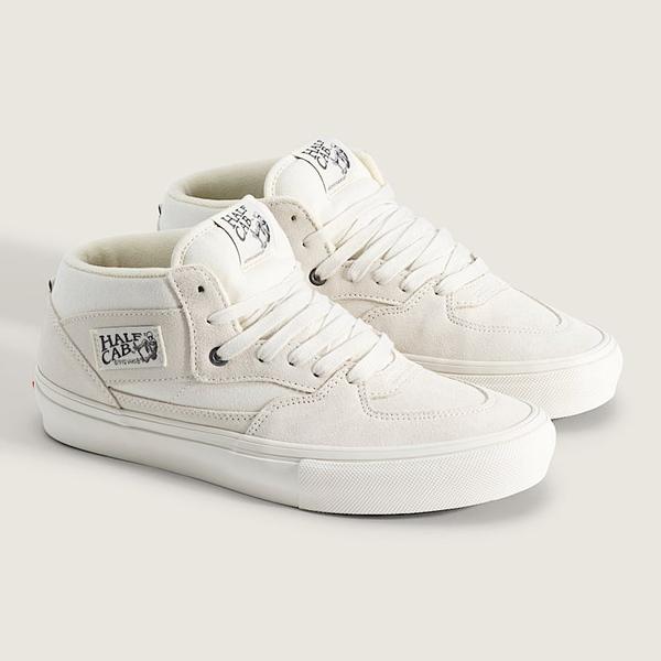 Vans Skate Half Cab Marshmallow - White-Black Sheep Skate Shop