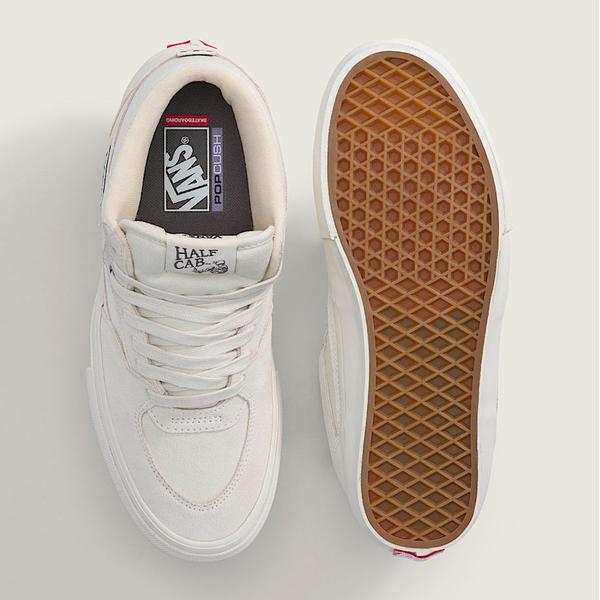 Vans Skate Half Cab Marshmallow - White-Black Sheep Skate Shop