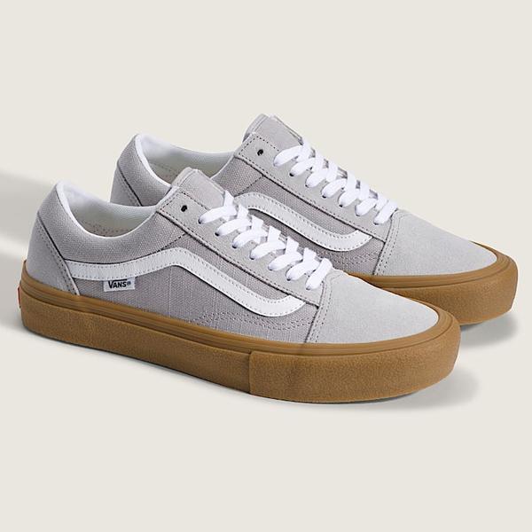 Vans Skate Old Skool Crepe Light Gray - Gum-Black Sheep Skate Shop