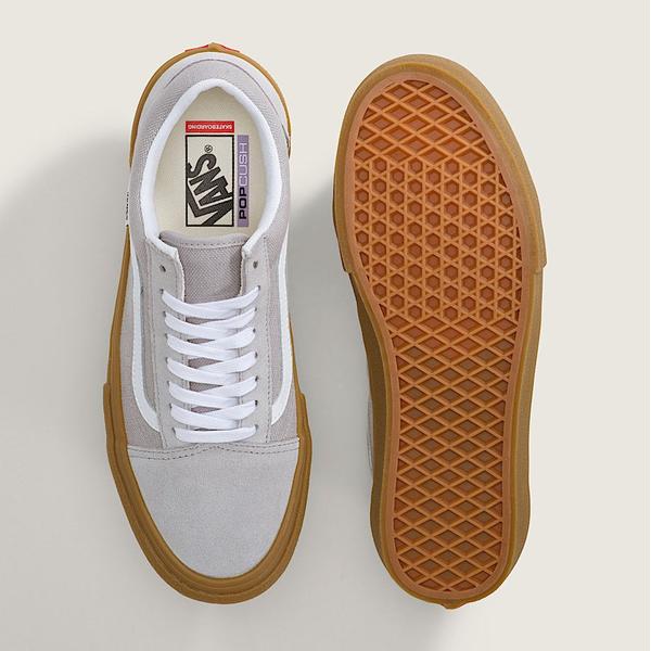 Vans Skate Old Skool Crepe Light Gray - Gum-Black Sheep Skate Shop