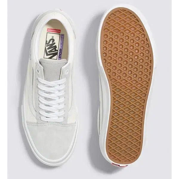 Vans Skate Old Skool Light Grey - White-Black Sheep Skate Shop