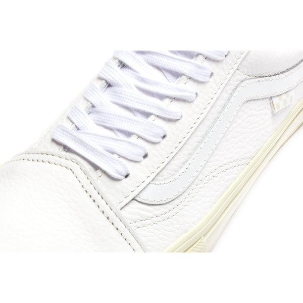 Vans old sales skool white leather