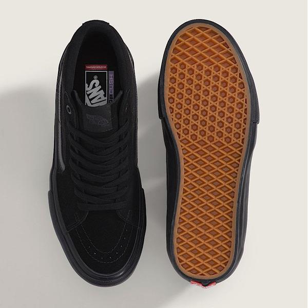 Vans Skate SK8-Hi Black - Black-Black Sheep Skate Shop