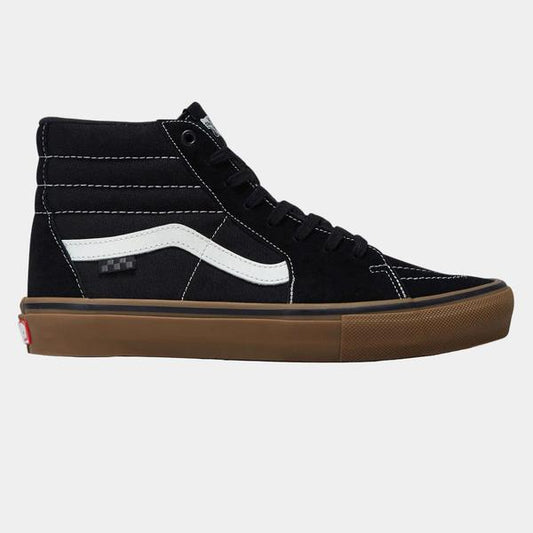 Vans Skate SK8-Hi Black - Gum - White-Black Sheep Skate Shop