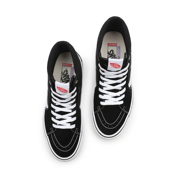 Vans Skate SK8-Hi Black - White – Black Sheep Skate Shop