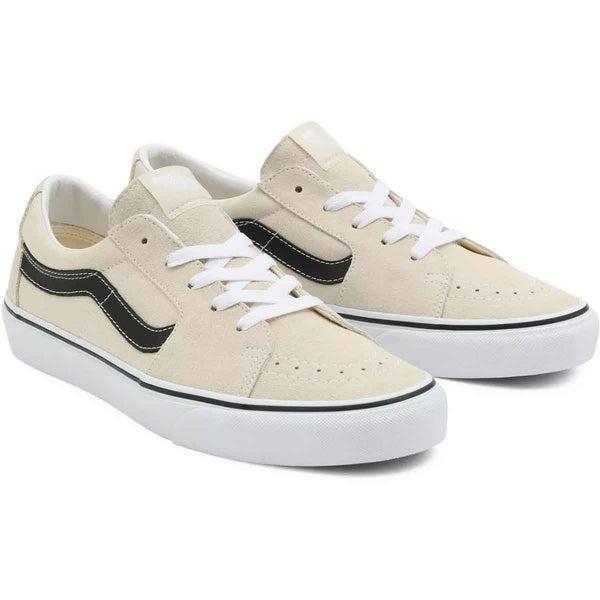 Vans sk8 cheap low white