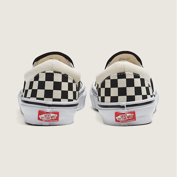 Vans Skate Slip On Checkerboard Black - Off White-Black Sheep Skate Shop