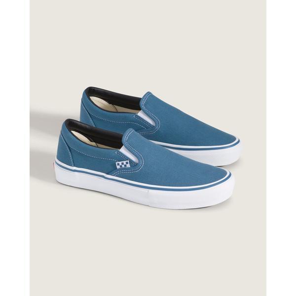 Vans Skate Slip On Navy - White-Black Sheep Skate Shop