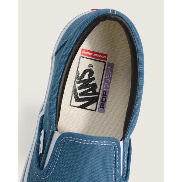 Vans Skate Slip On Navy - White-Black Sheep Skate Shop