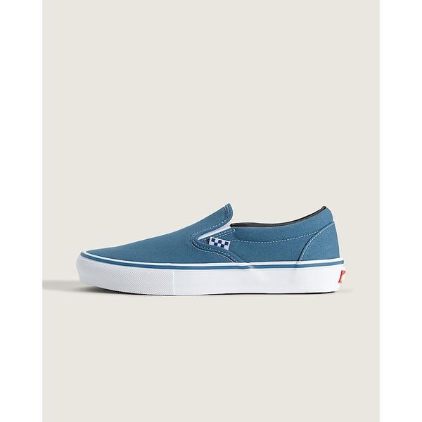 Vans Skate Slip On Navy - White-Black Sheep Skate Shop