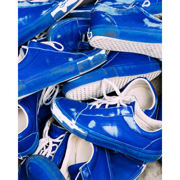 Vans x 2 Risers Skate Old Skool Ghillie 2risers Navy - White-Black Sheep Skate Shop