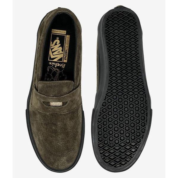 Vans x Beatrice Domond Skate Style 53 Shoe Dark Olive — Black