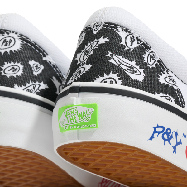 Vans x PUNKANDYO Skate Slip On Black - White-Black Sheep Skate Shop