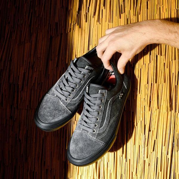 Vans old cheap skool washed black