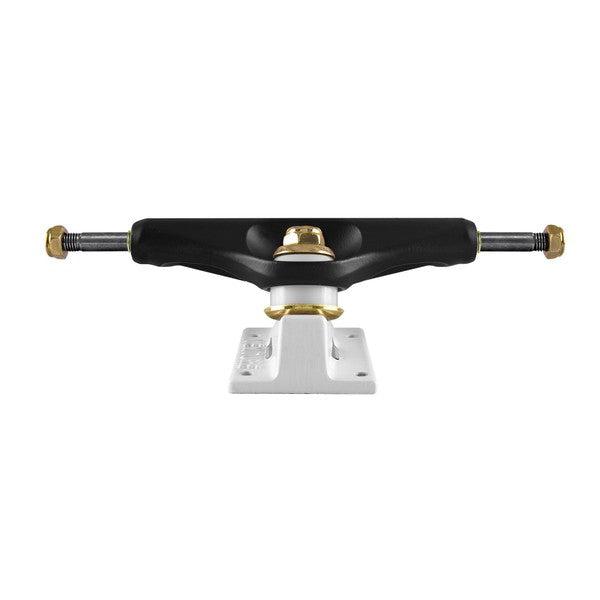 Venture Trucks 5.6 Salt and Pepper II Black - White-Black Sheep Skate Shop