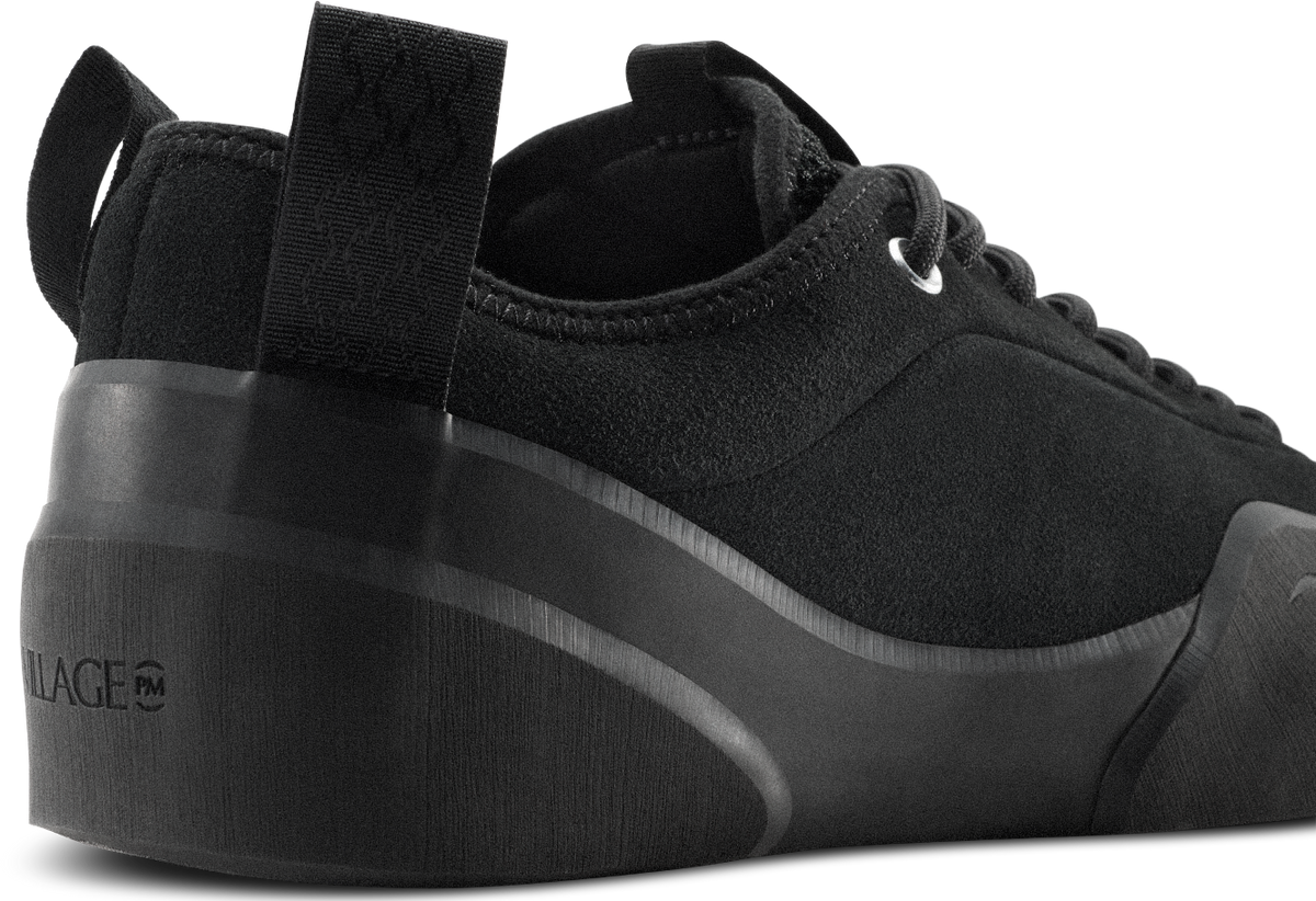 Village PM 1PM Skate Shoe Black - Natural Black-Black Sheep Skate Shop