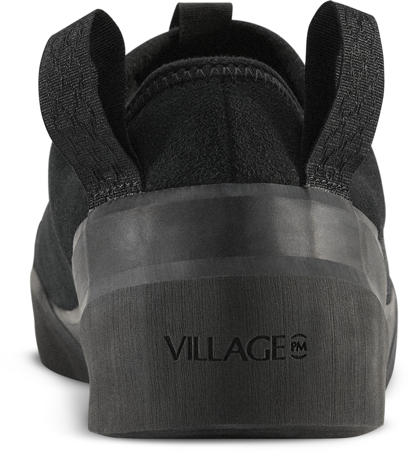 Village PM 1PM Skate Shoe Black - Natural Black-Black Sheep Skate Shop
