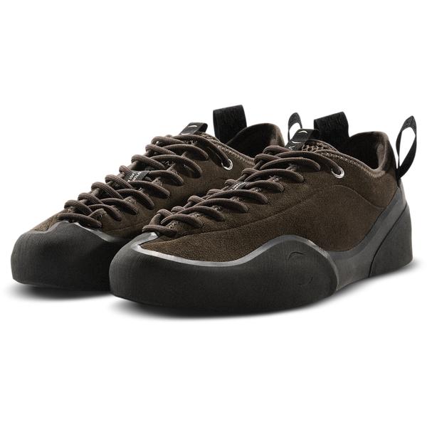 Village PM 1PM Skate Shoe Chocolate - Natural Black-Black Sheep Skate Shop