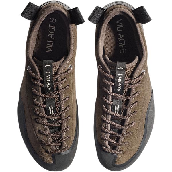 Village PM 1PM Skate Shoe Chocolate - Natural Black-Black Sheep Skate Shop