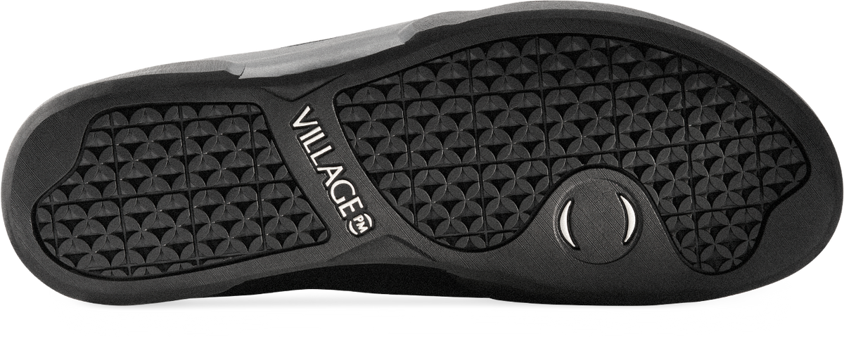 Village PM 1PM Skate Shoe Chocolate - Natural Black-Black Sheep Skate Shop