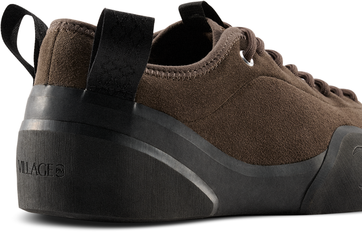 Village PM 1PM Skate Shoe Chocolate - Natural Black-Black Sheep Skate Shop