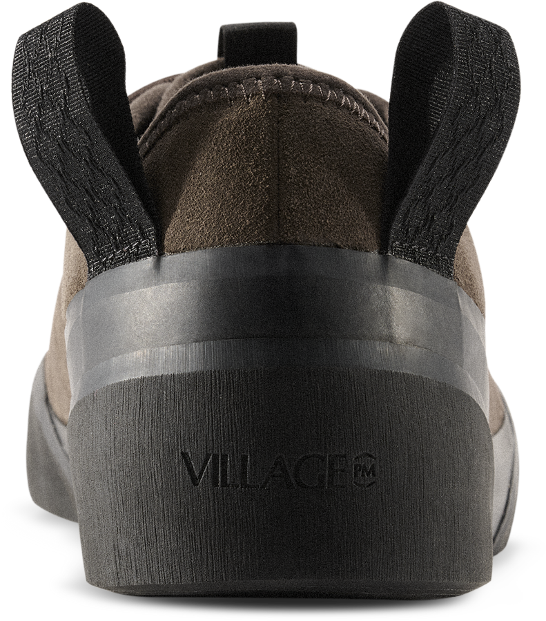 Village PM 1PM Skate Shoe Chocolate - Natural Black-Black Sheep Skate Shop