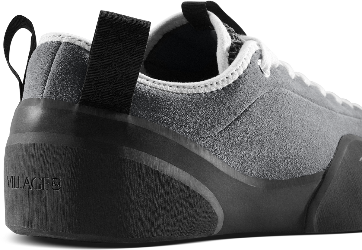 Village PM 1PM Skate Shoe Grey - Natural Black-Black Sheep Skate Shop